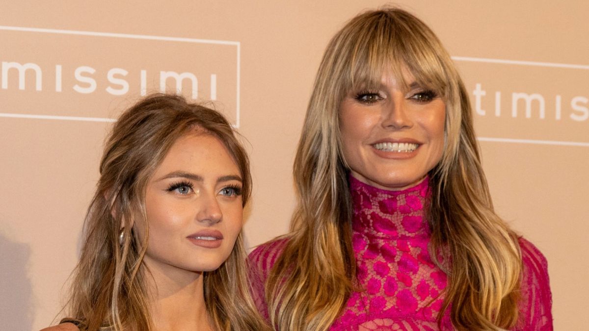 Leni and Heidi Klum